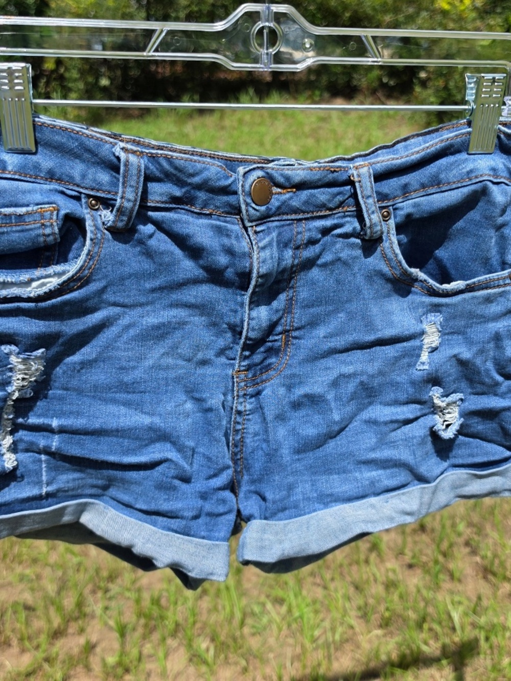 American Eagle Women's Blue Shorts